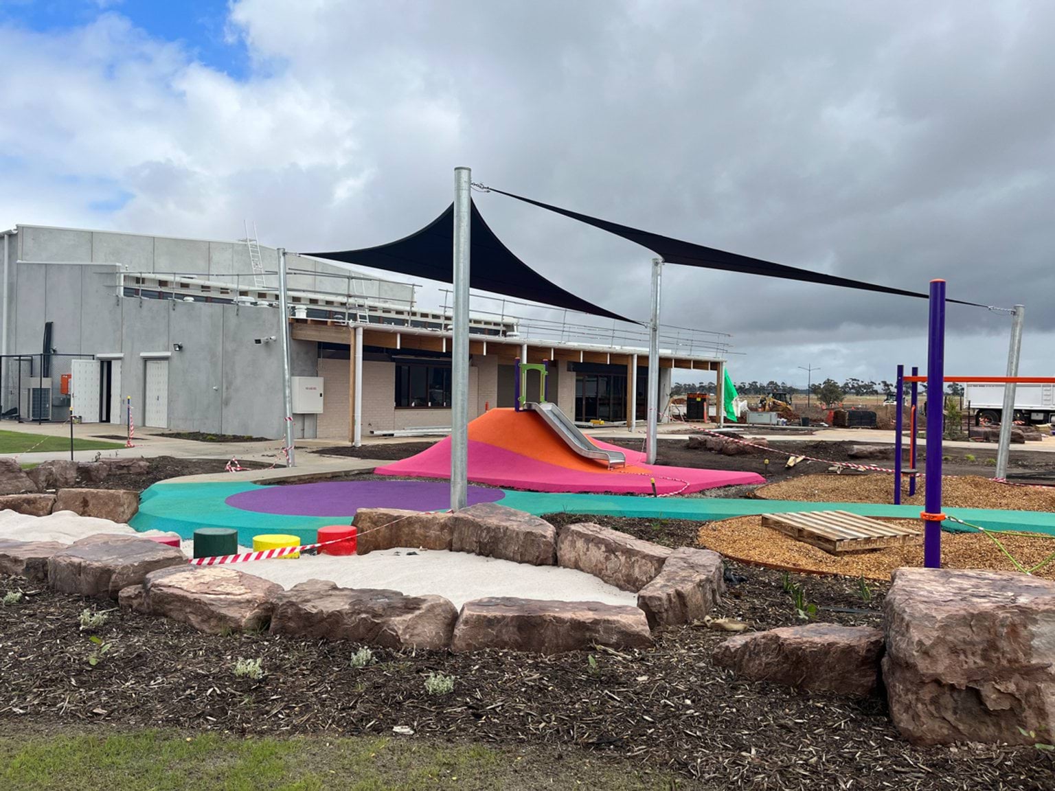 Binap Primary School - new school, Site progress - October 2023