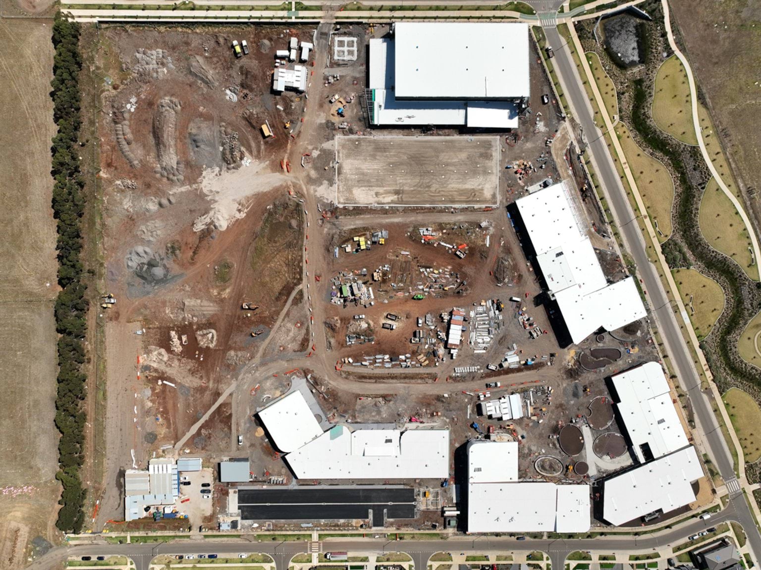 Brinbeal Secondary College - new school, Site progress - November 2023,