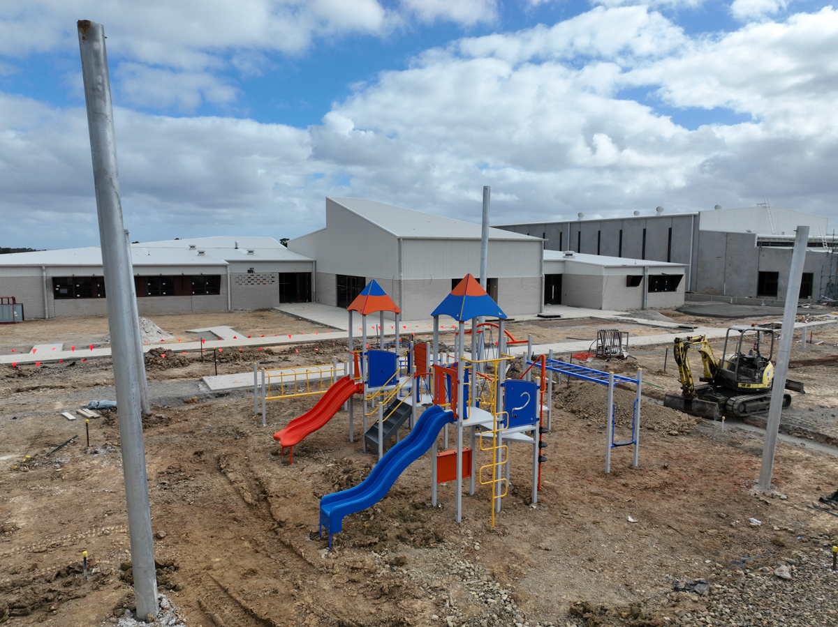 Topirum Primary School - new school, Site progress - October 2023