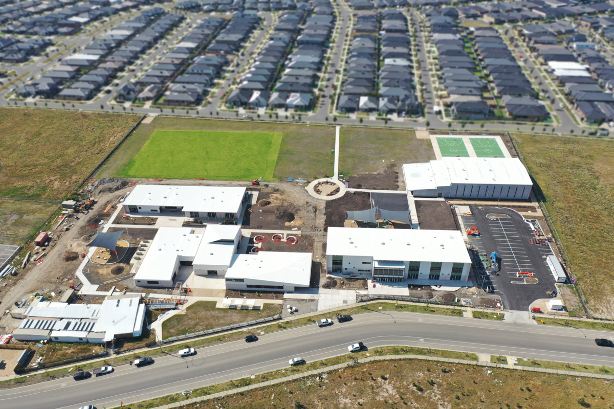 Yubup Primary School - new school, Site progress - November 2023