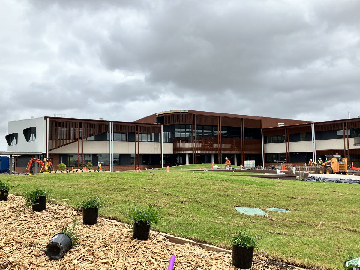 Brinbeal Secondary College - new school, Site progress - December2023