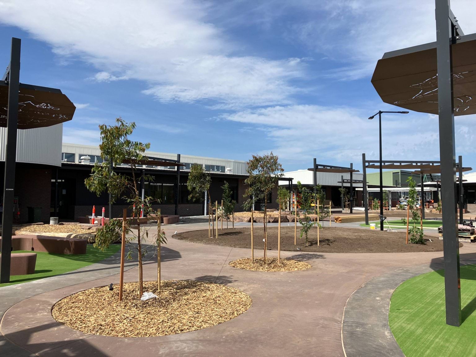 Dharra School - new school, Site progress - December2023