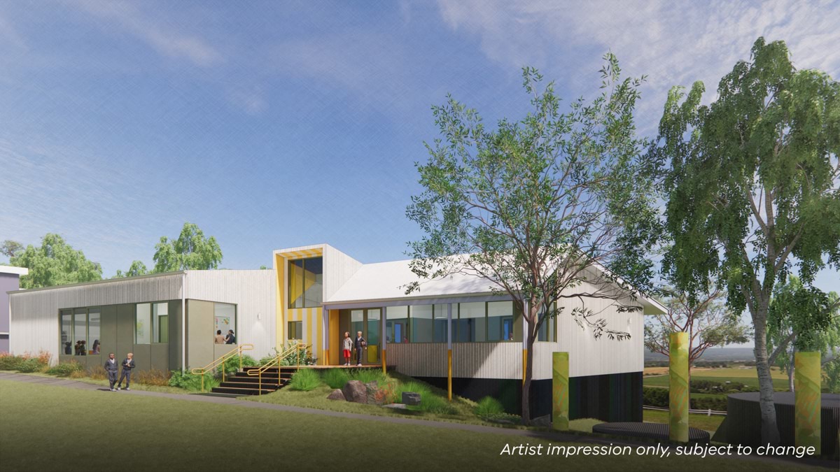 Doreen Primary School - upgrade and modernisation, Illustrated render - learning classroom