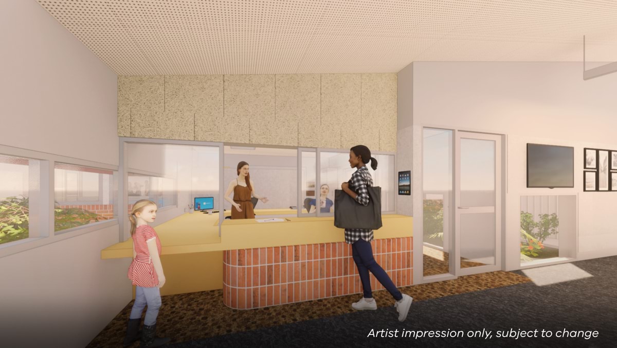 Swan Hill Specialist School - upgrade and modernisation, Illustrated render