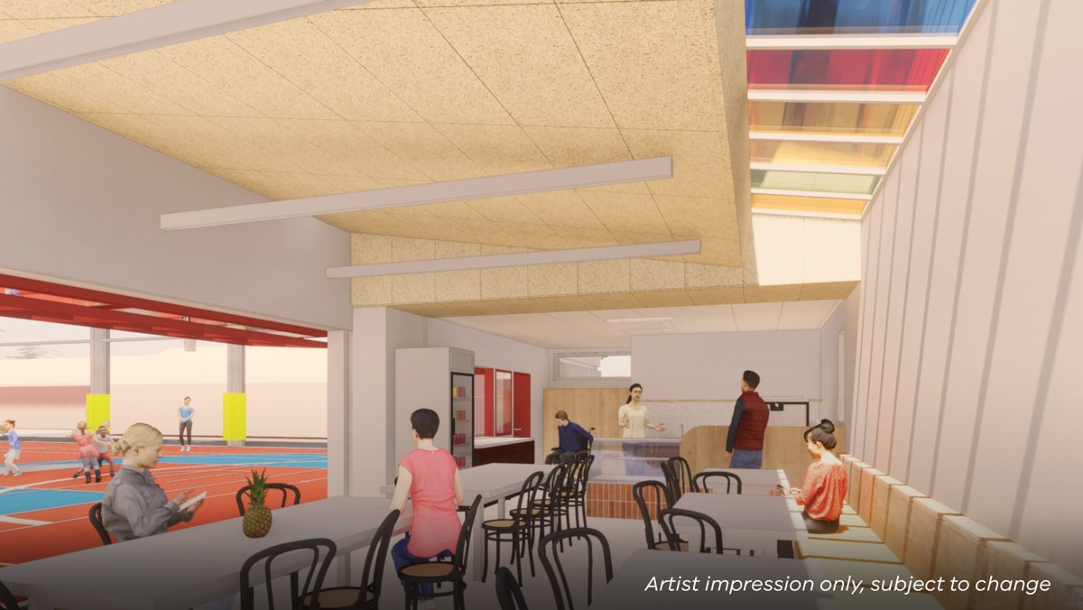 Swan Hill Specialist School - upgrade and modernisation, Illustrated render