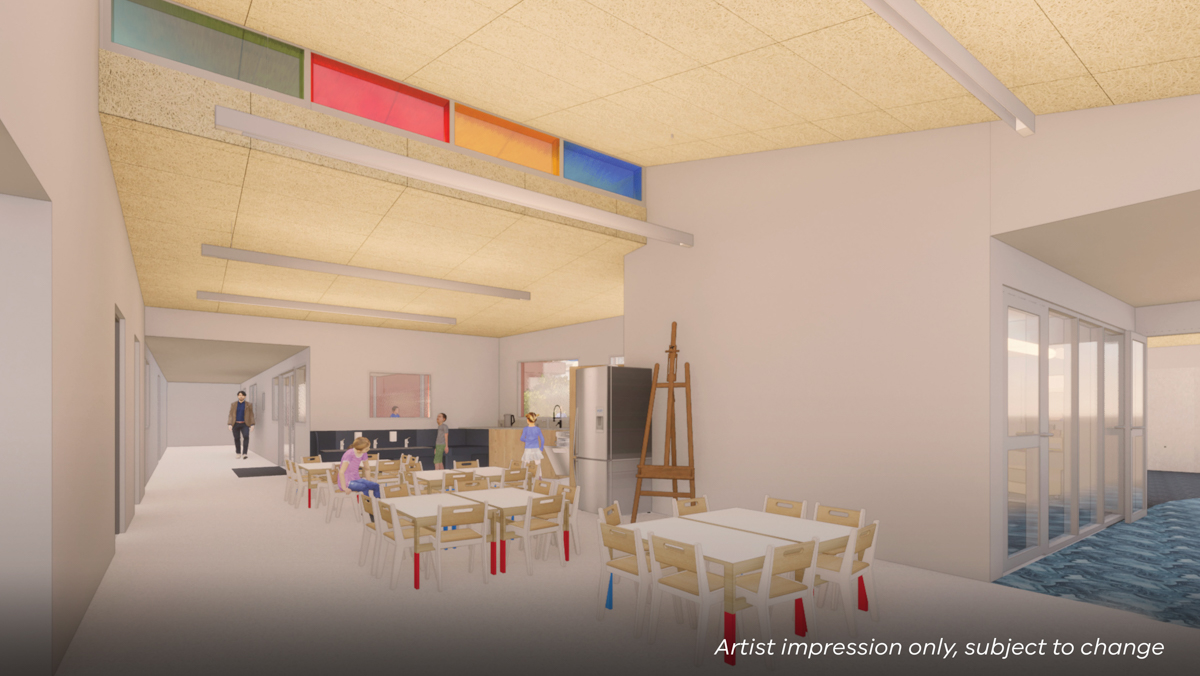 Swan Hill Specialist School - upgrade and modernisation, Illustrated render