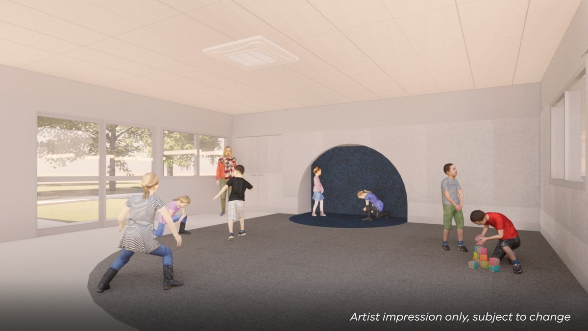 Swan Hill Specialist School - upgrade and modernisation, Illustrated render