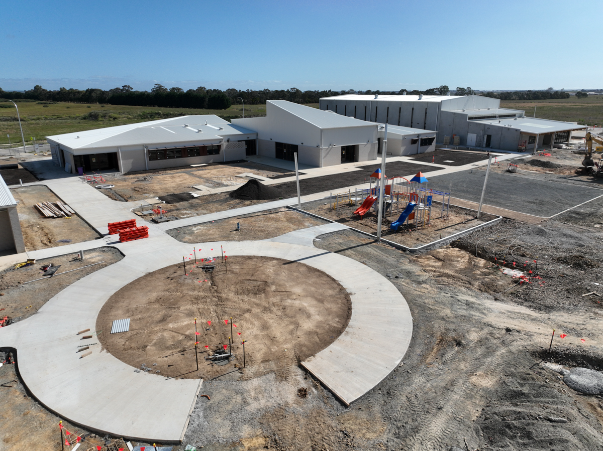 Topirum Primary School - new school, Site progress - November 2023