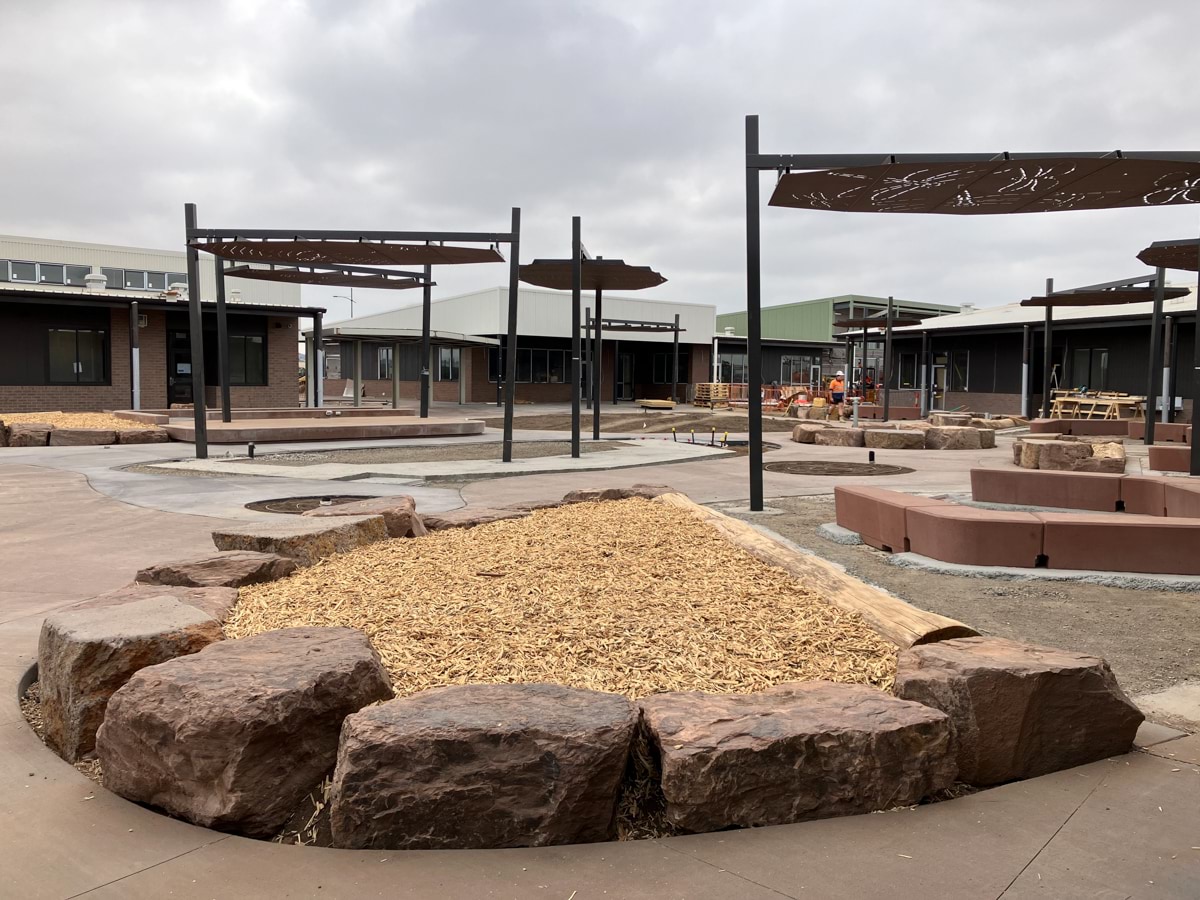 Yarrabing Secondary College - new school, Site progress - November 2023