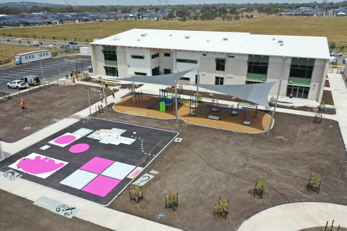 Yubup Primary School - new school, Site progress - November 2023