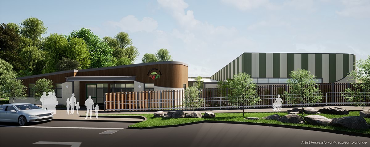 Croydon Special Developmental School, Upgrade and Modernisation, Illustrated render