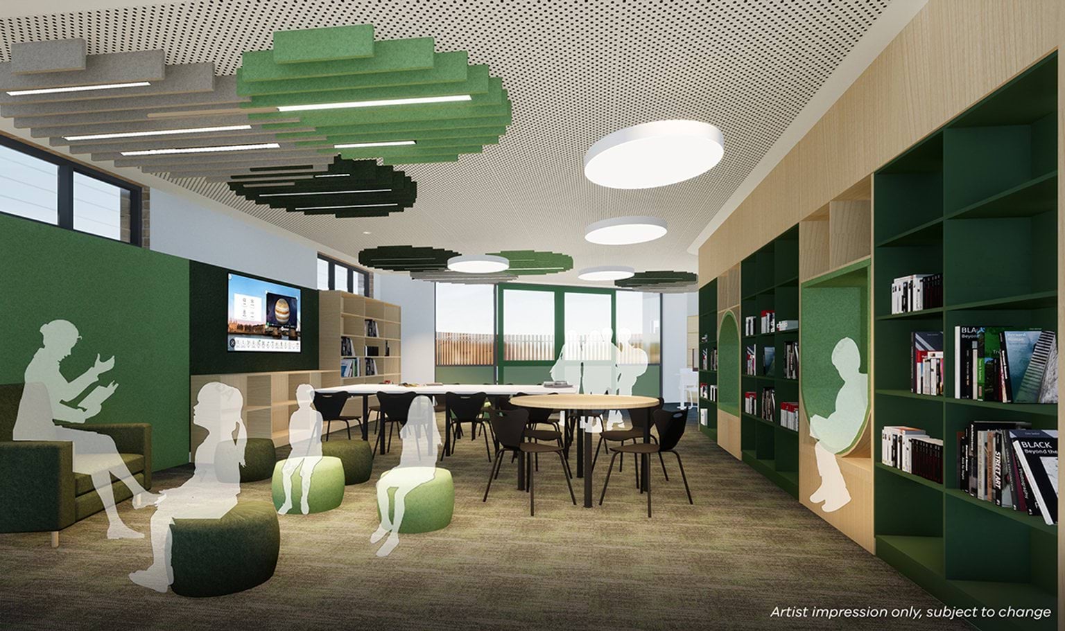 Croydon Special Developmental School, Upgrade and Modernisation, Illustrated render
