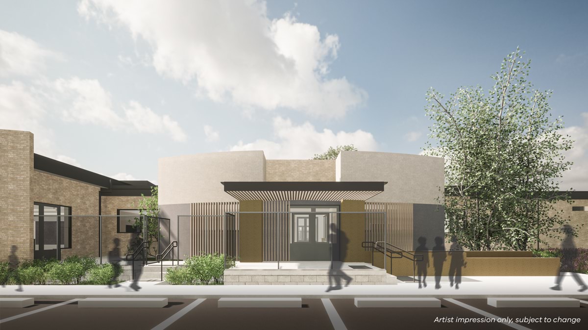 Verney Road School – upgrade and modernisation, illustrated render