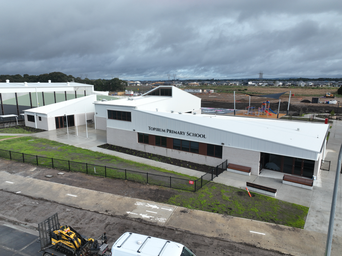 Topirum Primary School - new school, site progress – January 2024