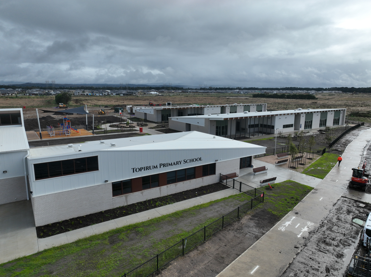 Topirum Primary School - new school, site progress – January 2024