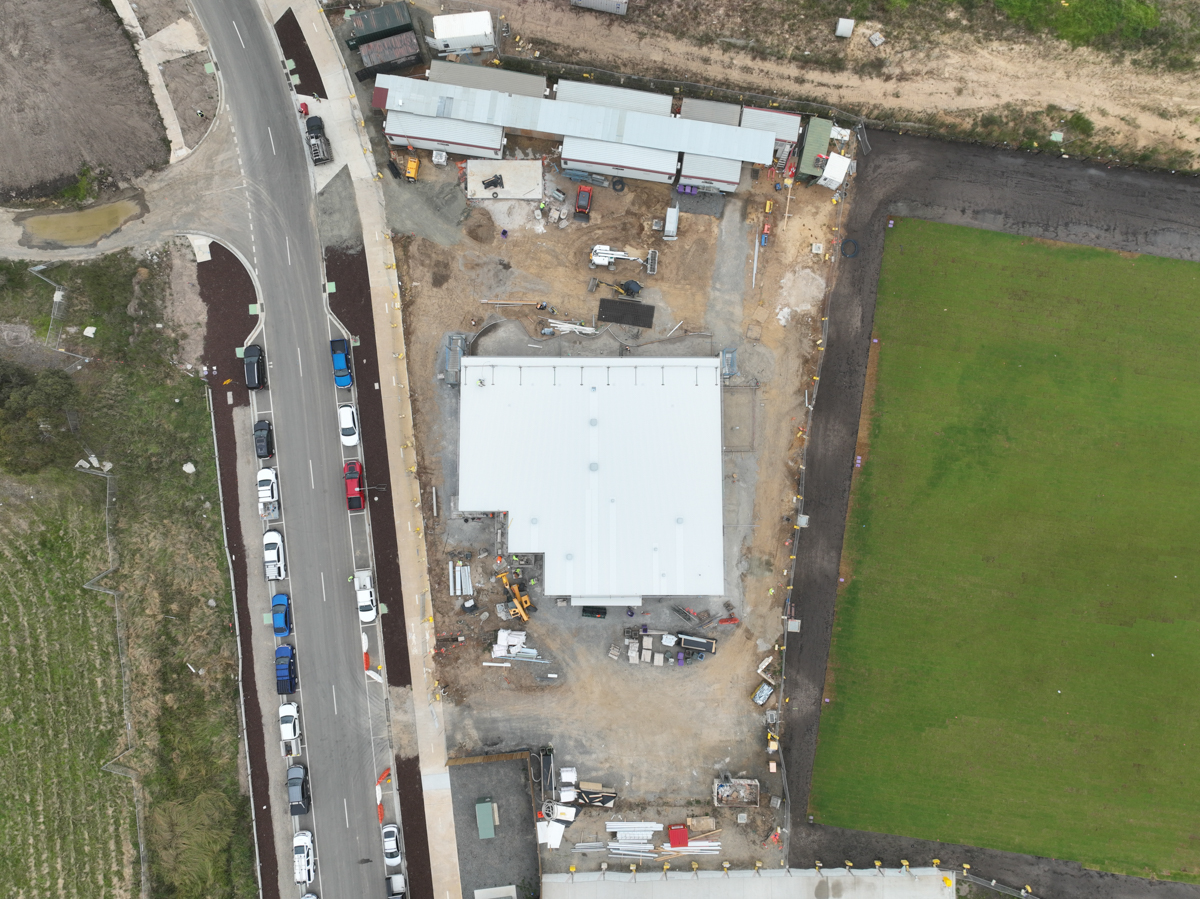 Topirum Primary School Kindergarten - kindergarten on a school site, site progress – February 2024