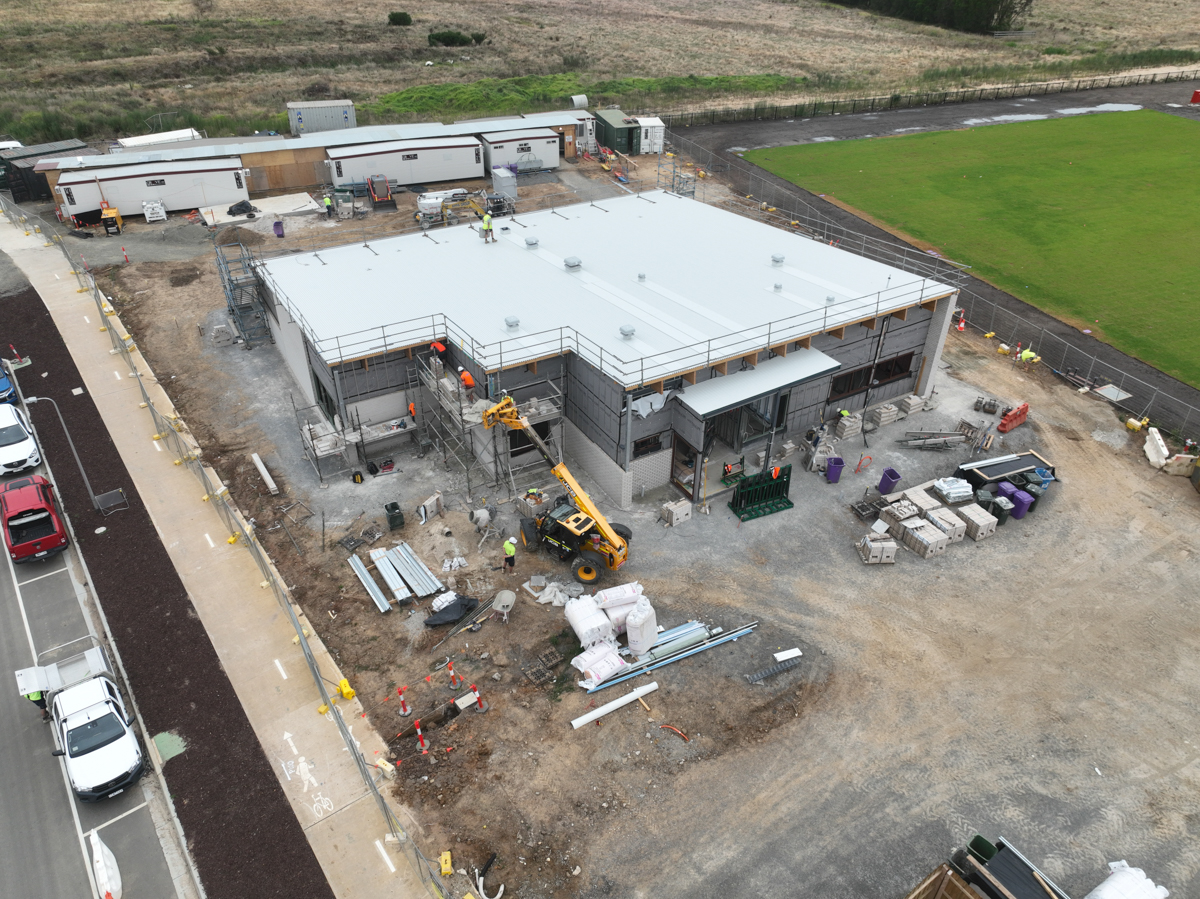 Topirum Primary School Kindergarten - kindergarten on a school site, site progress – February 2024