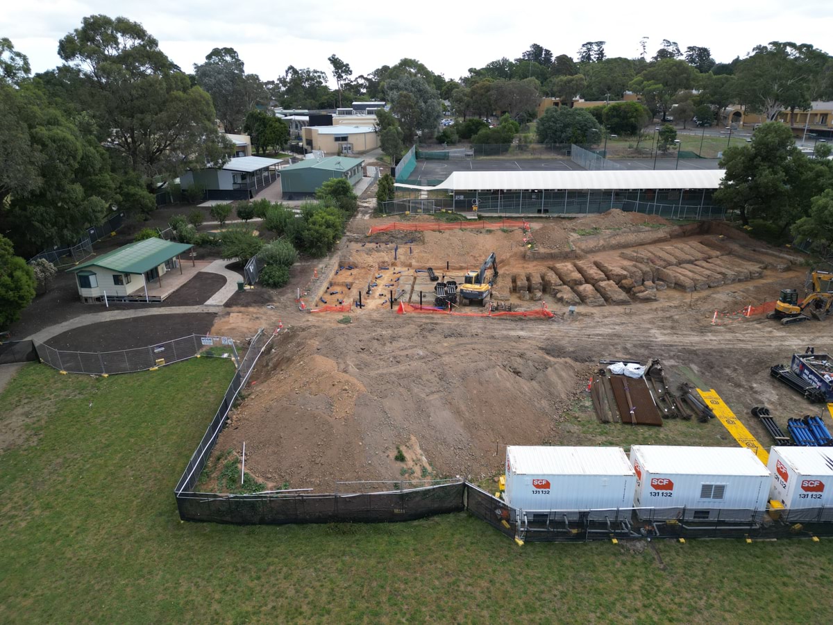 Yarra Ranges Special Developmental School, Upgrade and Modernisation - Stage 4, construction progress