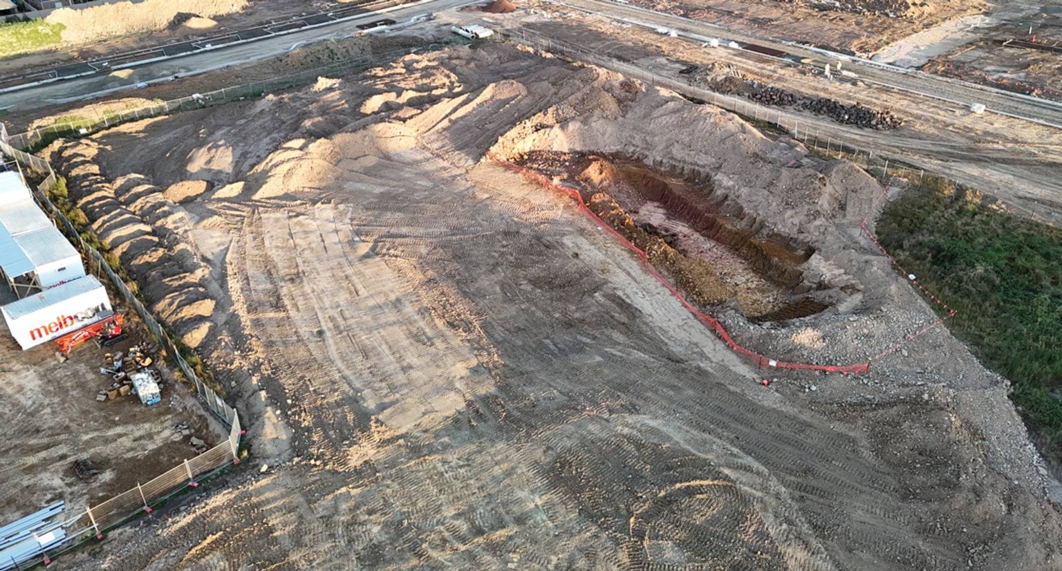 Pakenham North West Primary School (interim name) – new school, site progress – February 2024