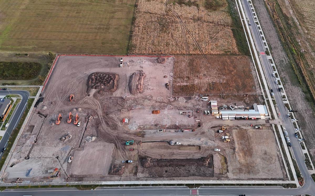 Thompsons West Primary School (interim name) – new school, site progress – February 2024