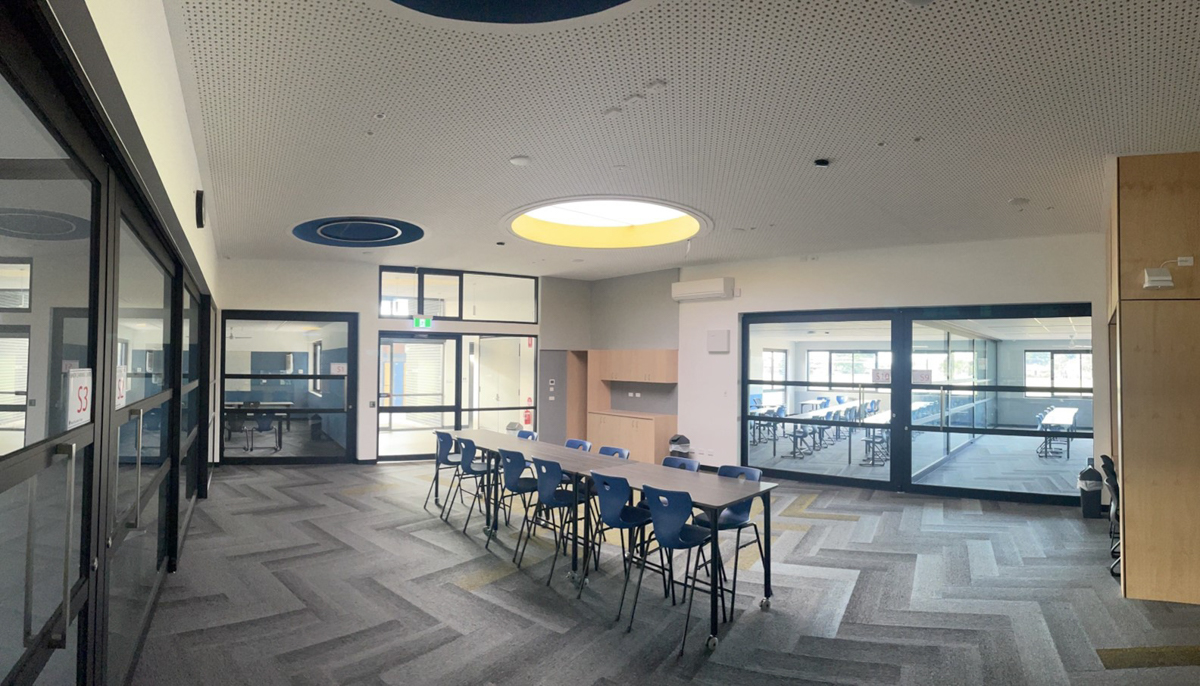 Westall Secondary College - learning wing, completed project