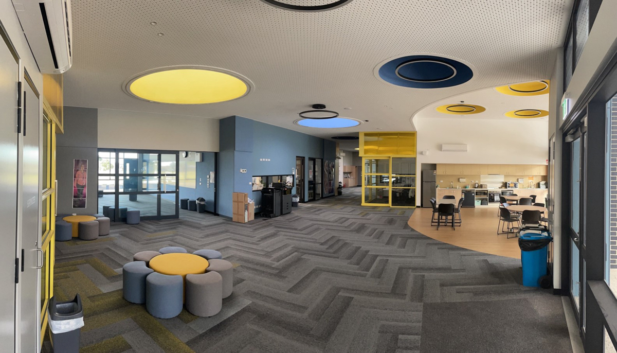 Westall Secondary College - learning wing, completed project