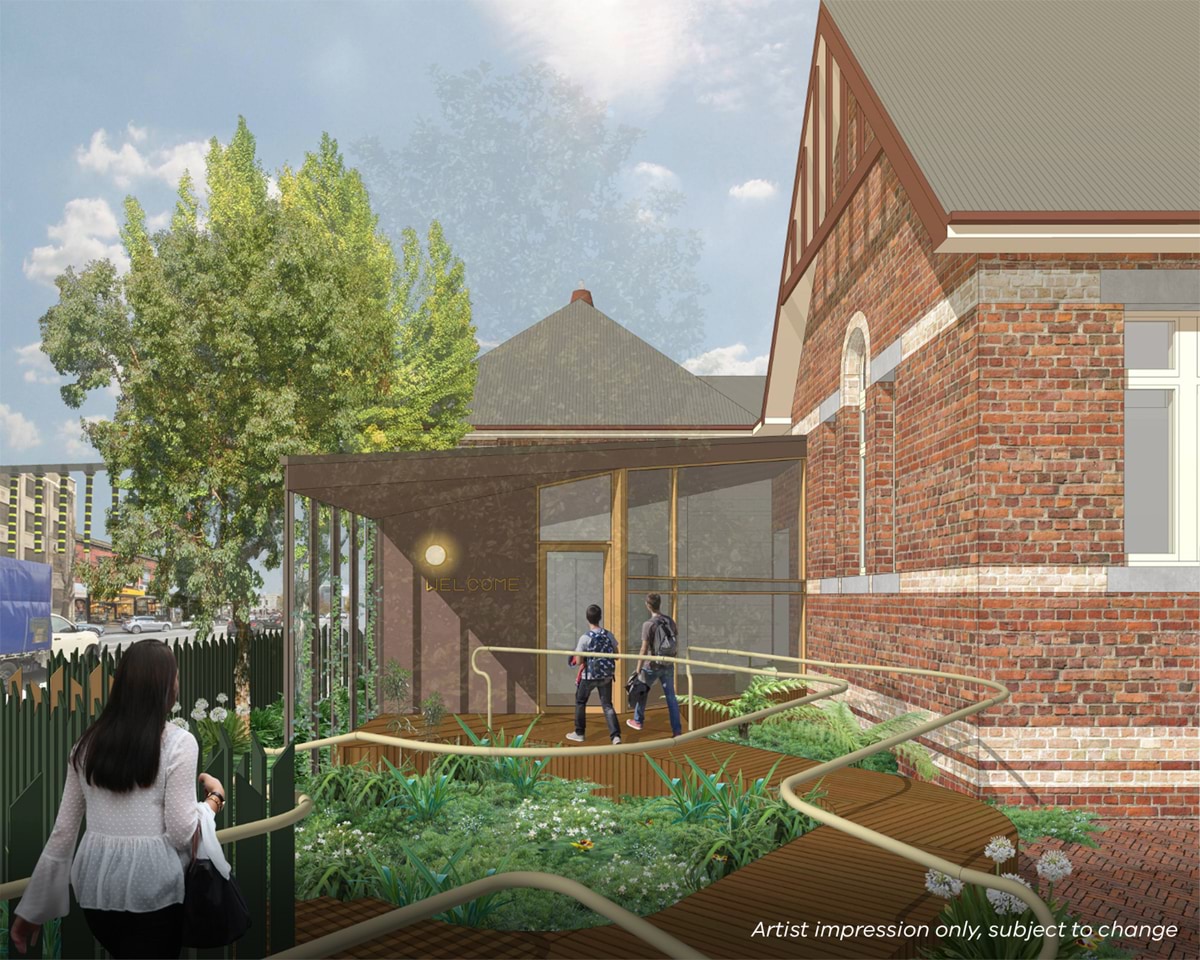 Montague Continuing Education Centre – Upgrade and Modernisation, illustrated render