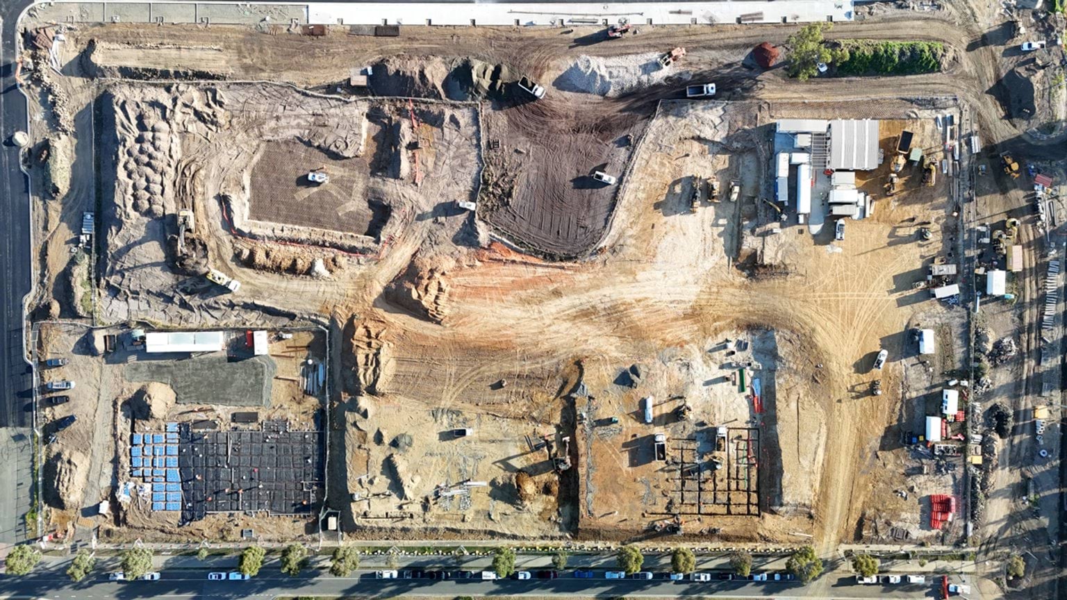 Pakenham North West Primary School (interim name) – new school, site progress – March 2024