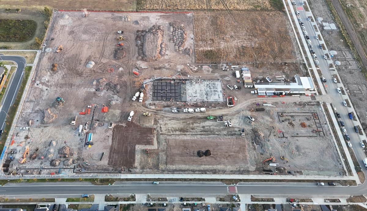 Thompsons West Primary School (interim name) – new school, site progress – March 2024