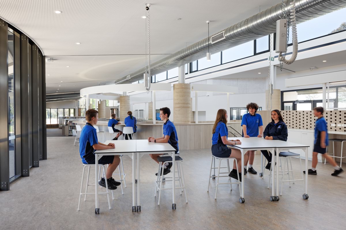 Benalla P-12 College – new STEAM building, completed project