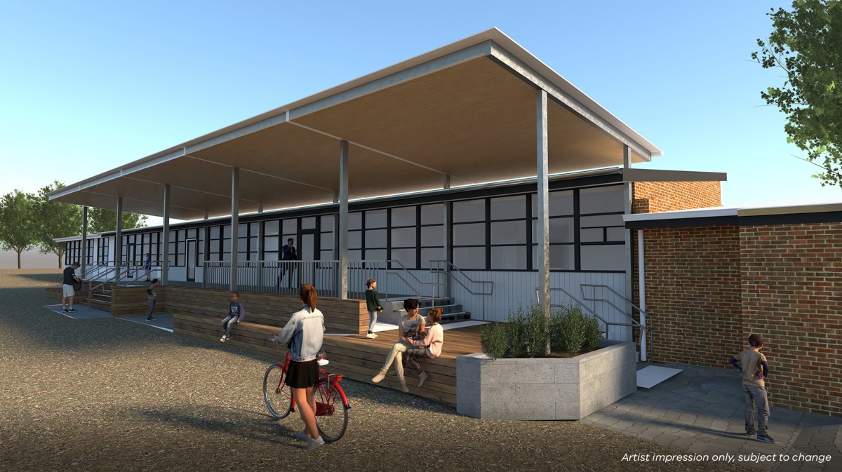 VSBA: Natimuk Primary School – Upgrade and Modernisation, illustrated render