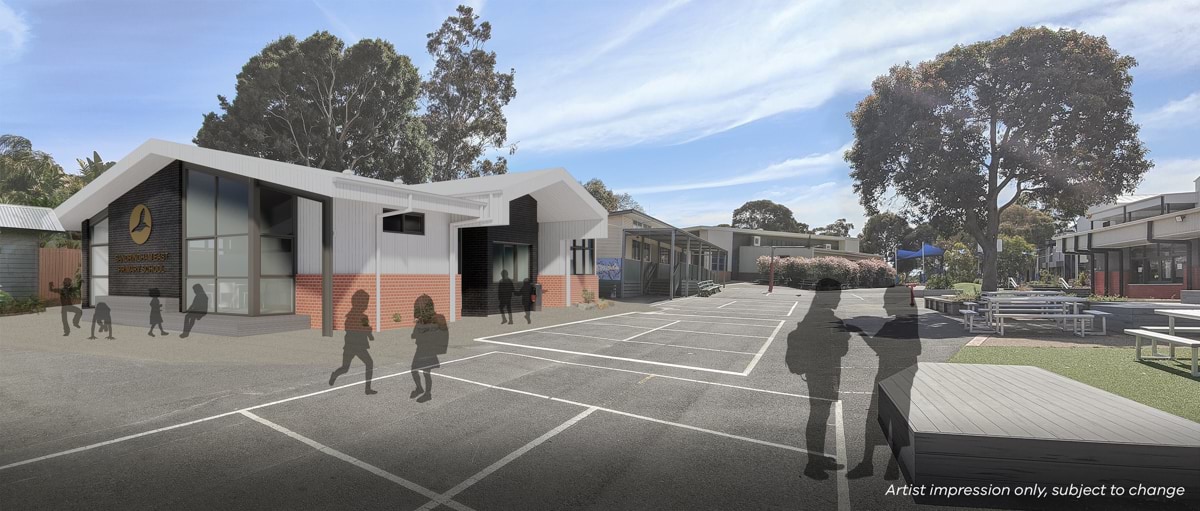 Sandringham East Primary School, Upgrade and Modernisation – Final Stage, illustrated render