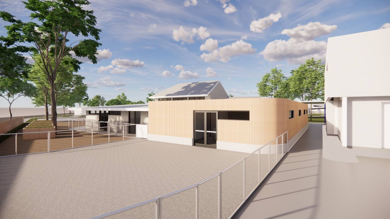 Hume Valley School – Upgrade and Modernisation, illustrated render