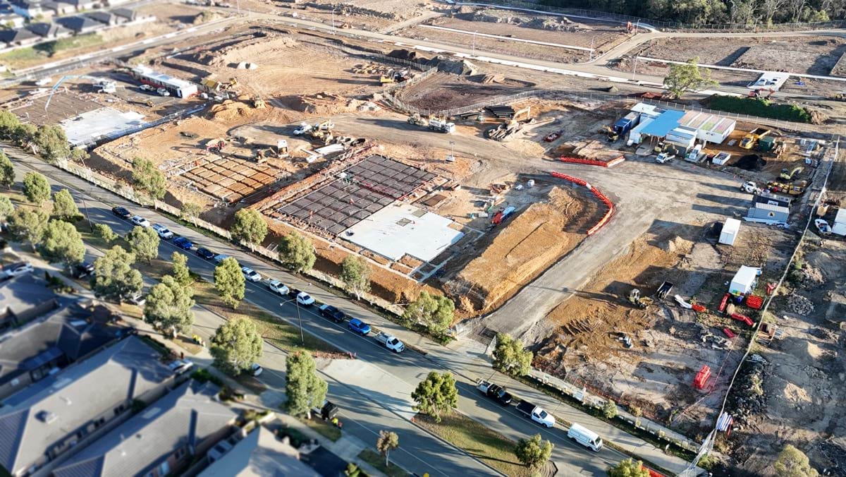 Pakenham North West Primary School (interim name) – new school, site progress – March 2024