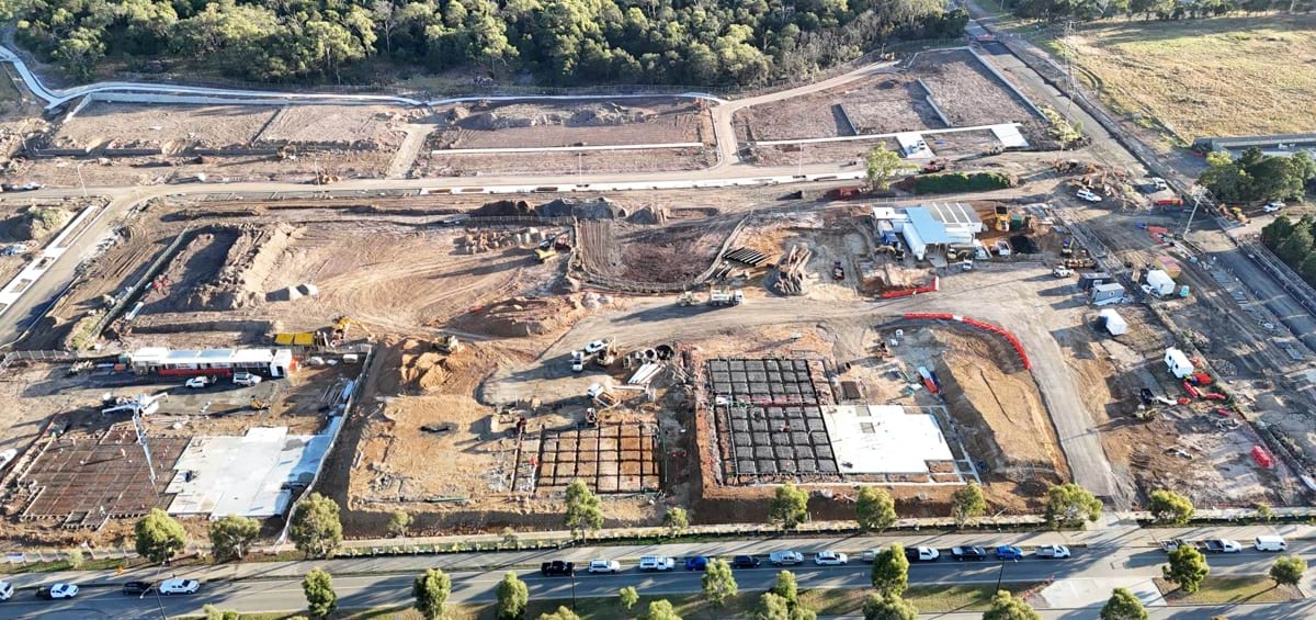 Pakenham North West Primary School (interim name) – new school, site progress – March 2024