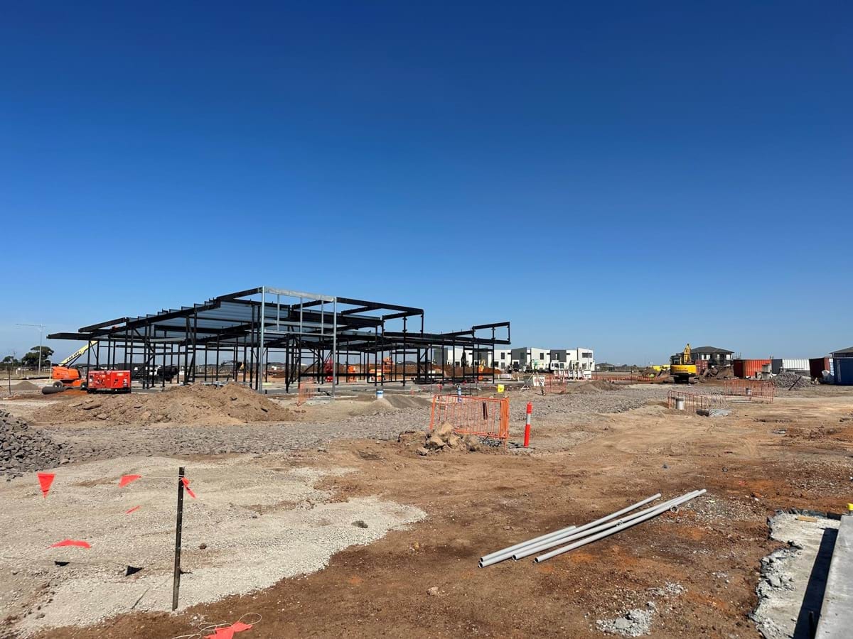 Riverdale North Primary School (interim name) – new school, site progress – March 2024