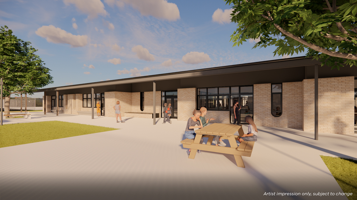 Springvale Park Special Developmental School – Upgrade and Modernisation, illustrated render