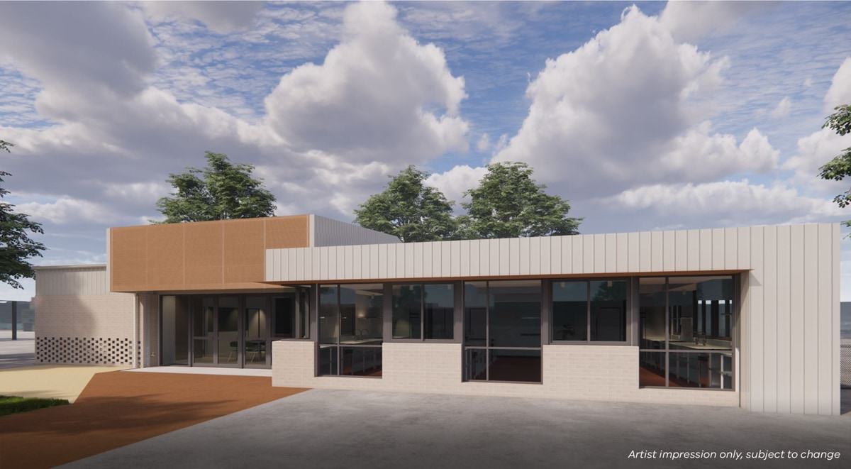 John Fawkner Secondary College – Upgrade and Modernisation, illustrated render