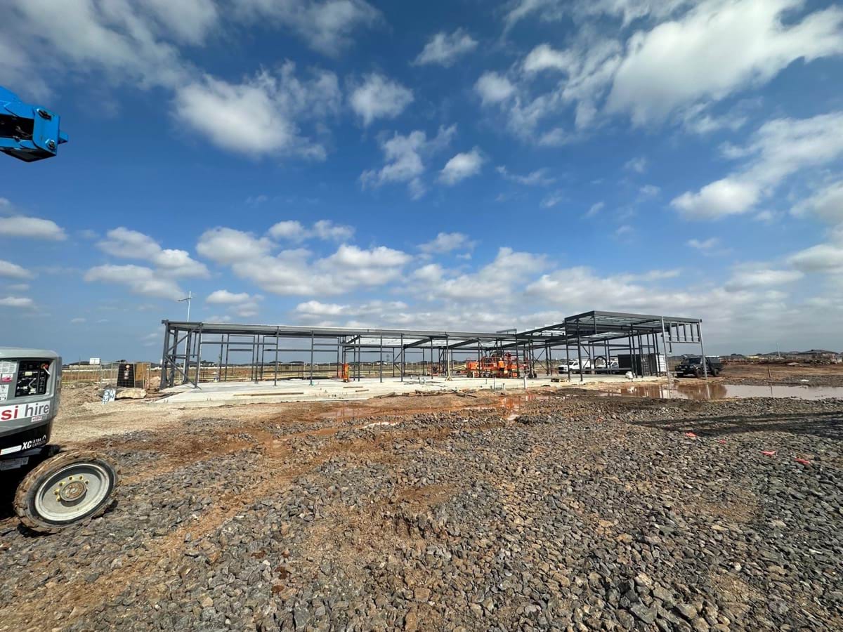 Riverdale North Primary School (interim name) – new school, site progress – April 2024