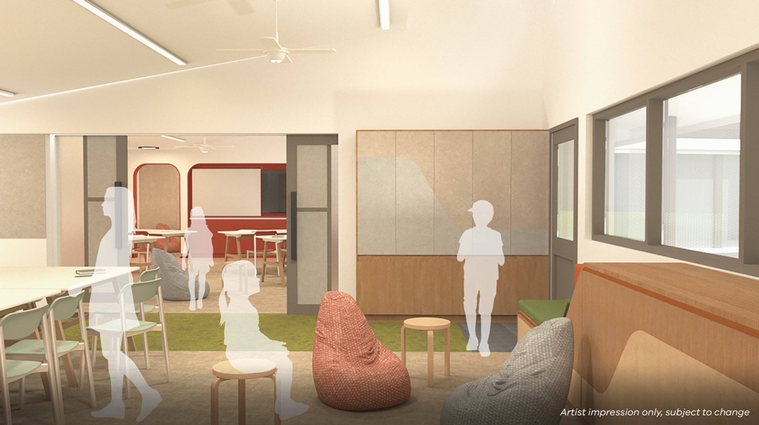 Mildura Specialist School – Upgrade and Modernisation, illustrated render