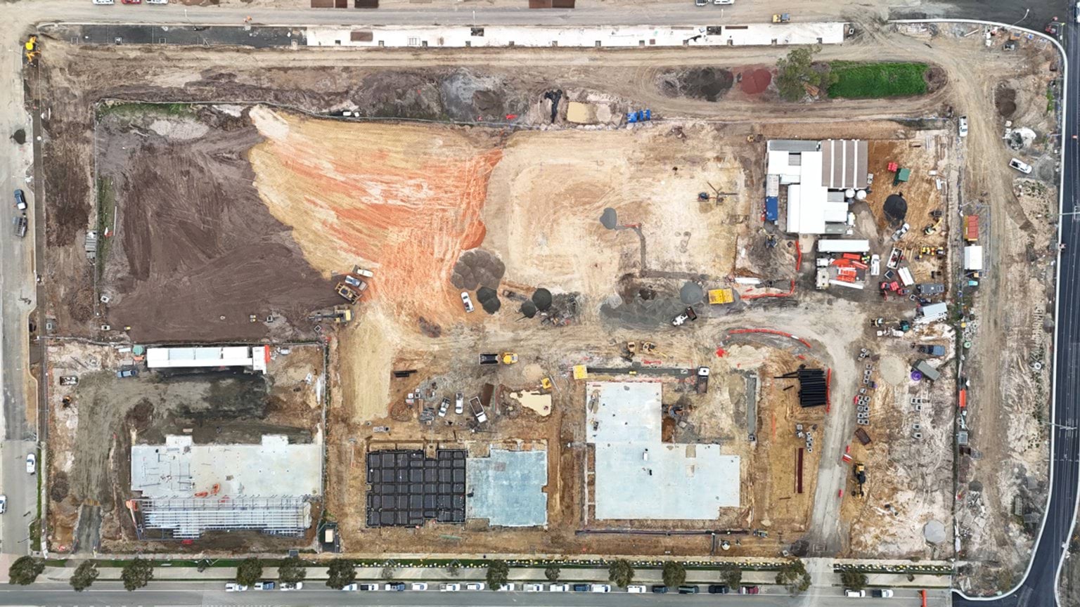 Pakenham North West Primary School (interim name) – new school, site progress – April 2024