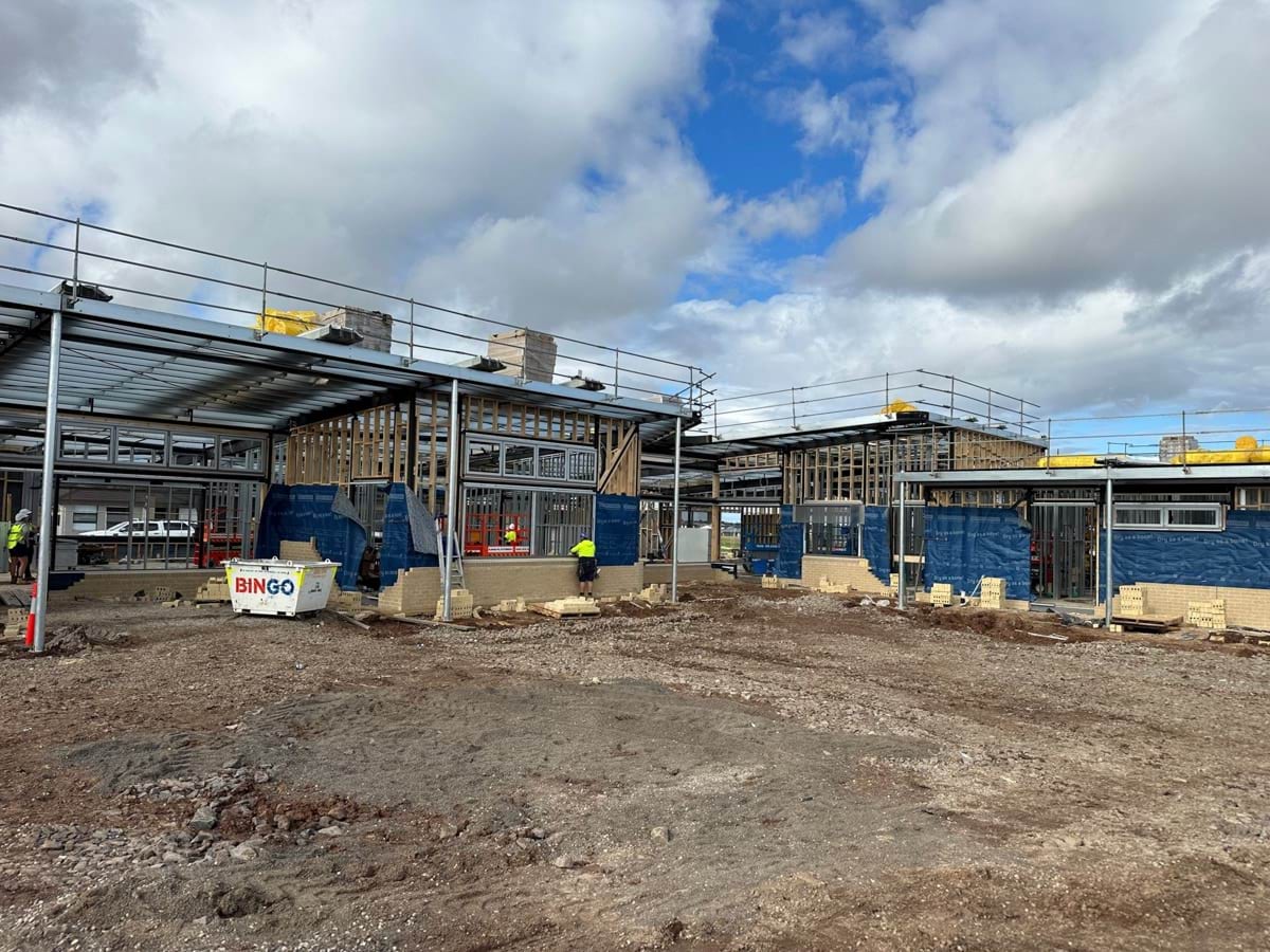 Riverdale North Primary School (interim name) – new school, site progress – April 2024