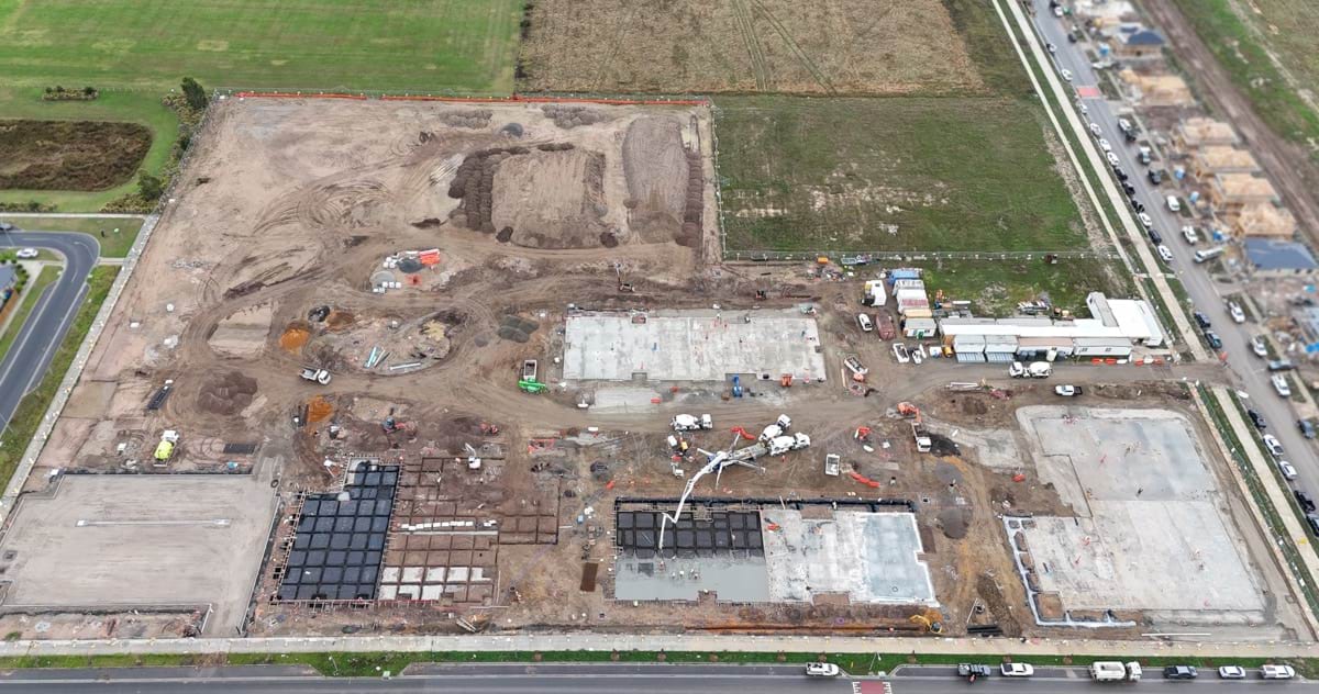 Thompsons West Primary School (interim name) – new school, site progress – April 2024