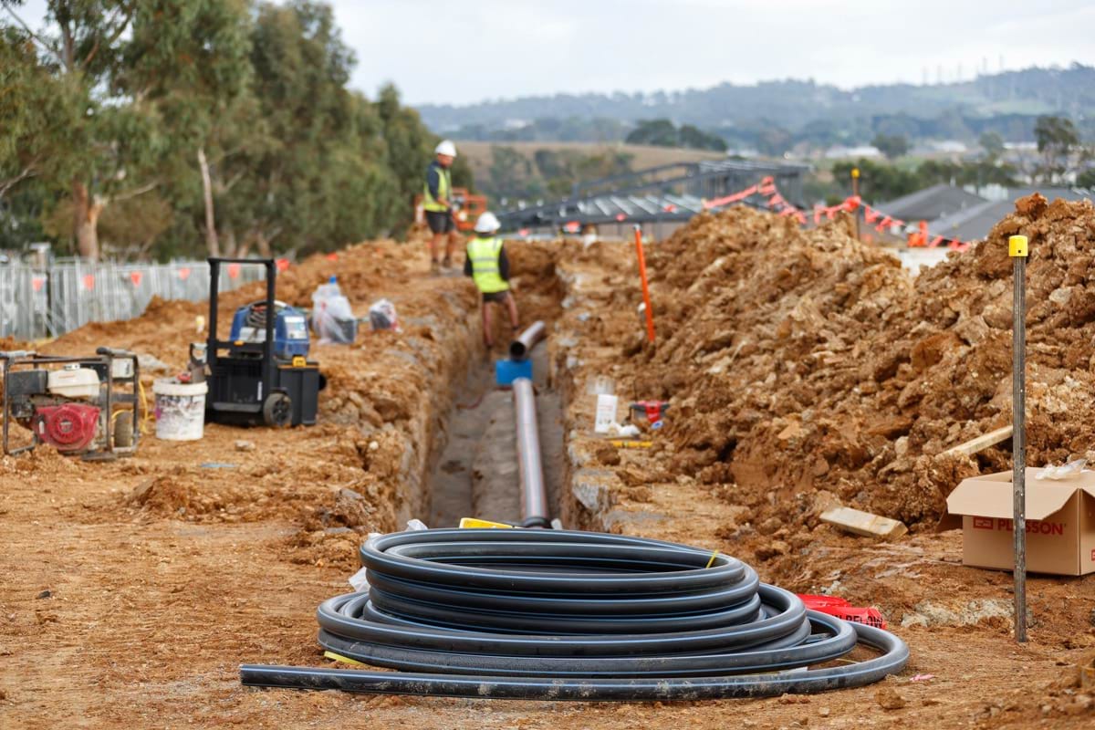 Pakenham North West Primary School (interim name) – new school, site progress – April 2024