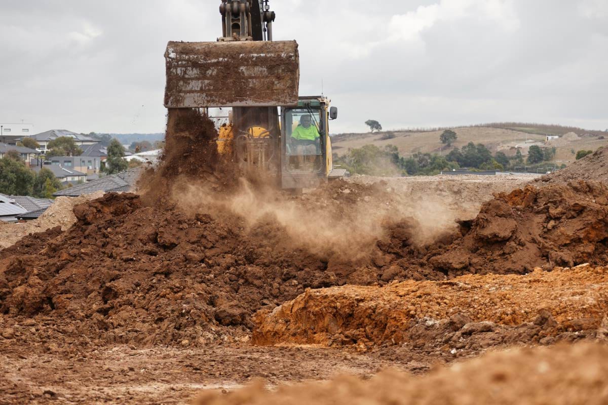 Pakenham North West Primary School (interim name) – new school, site progress – April 2024