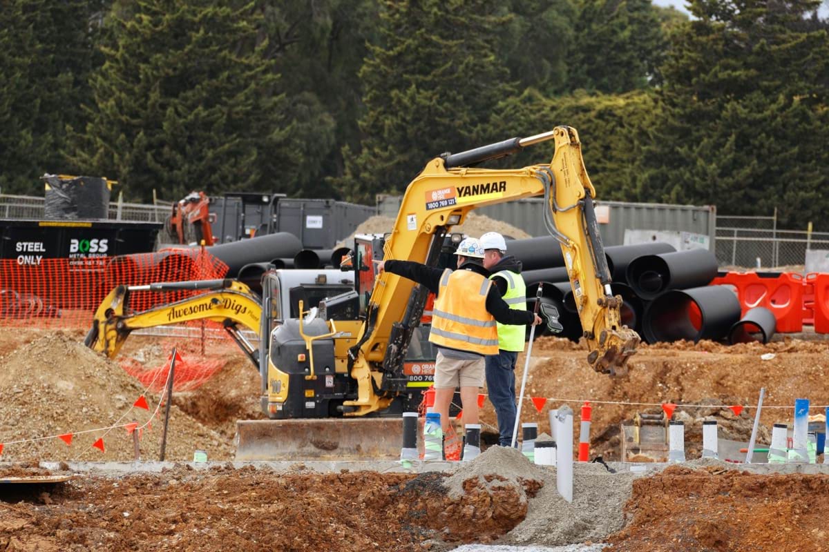 Pakenham North West Primary School (interim name) – new school, site progress – April 2024