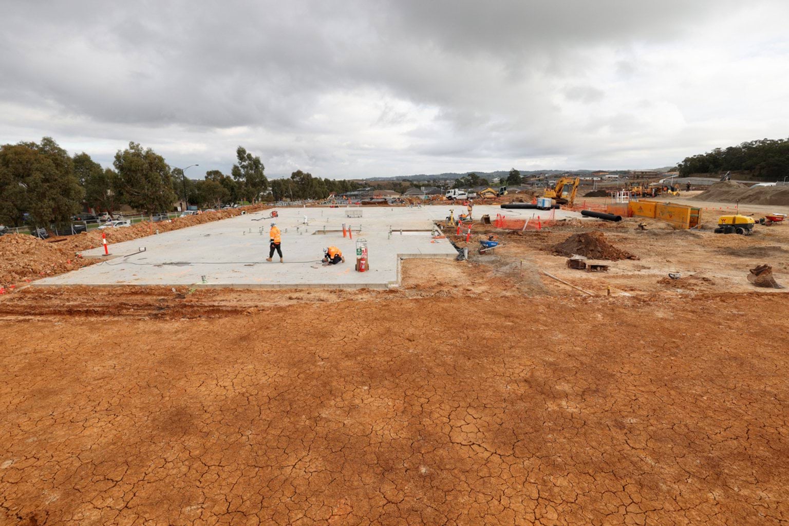 Pakenham North West Primary School (interim name) – new school, site progress – April 2024