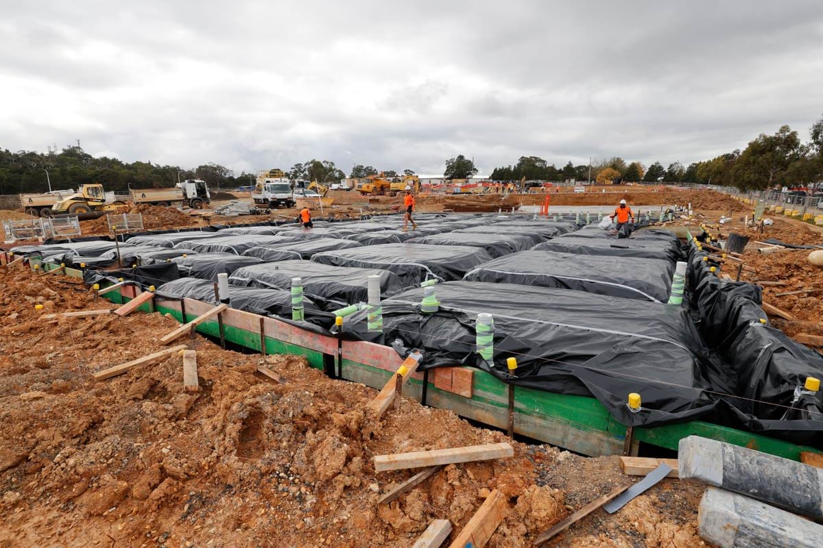 Pakenham North West Primary School (interim name) – new school, site progress – April 2024