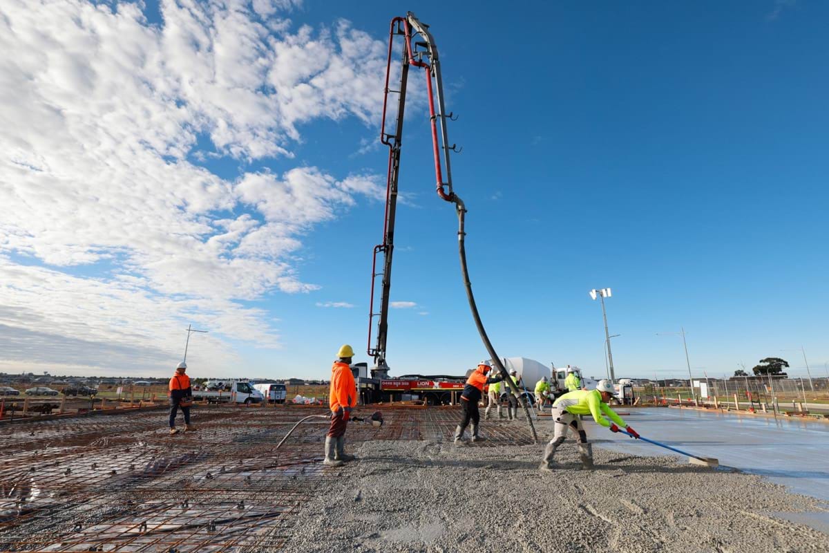 Riverdale North Primary School (interim name) – new school, site progress – May 2024