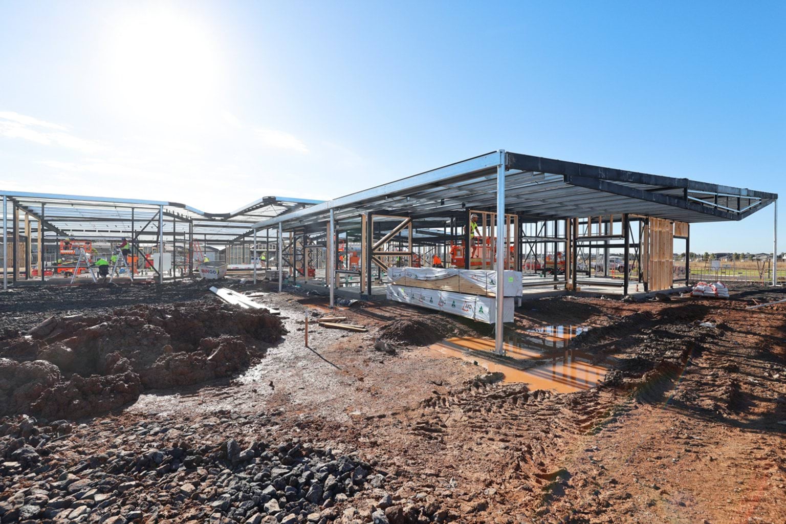 Riverdale North Primary School (interim name) – new school, site progress – May 2024